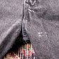 Levi's 505 Black Tab W36 L33 Straight Leg Regular Fit Classic Ripped Style Black