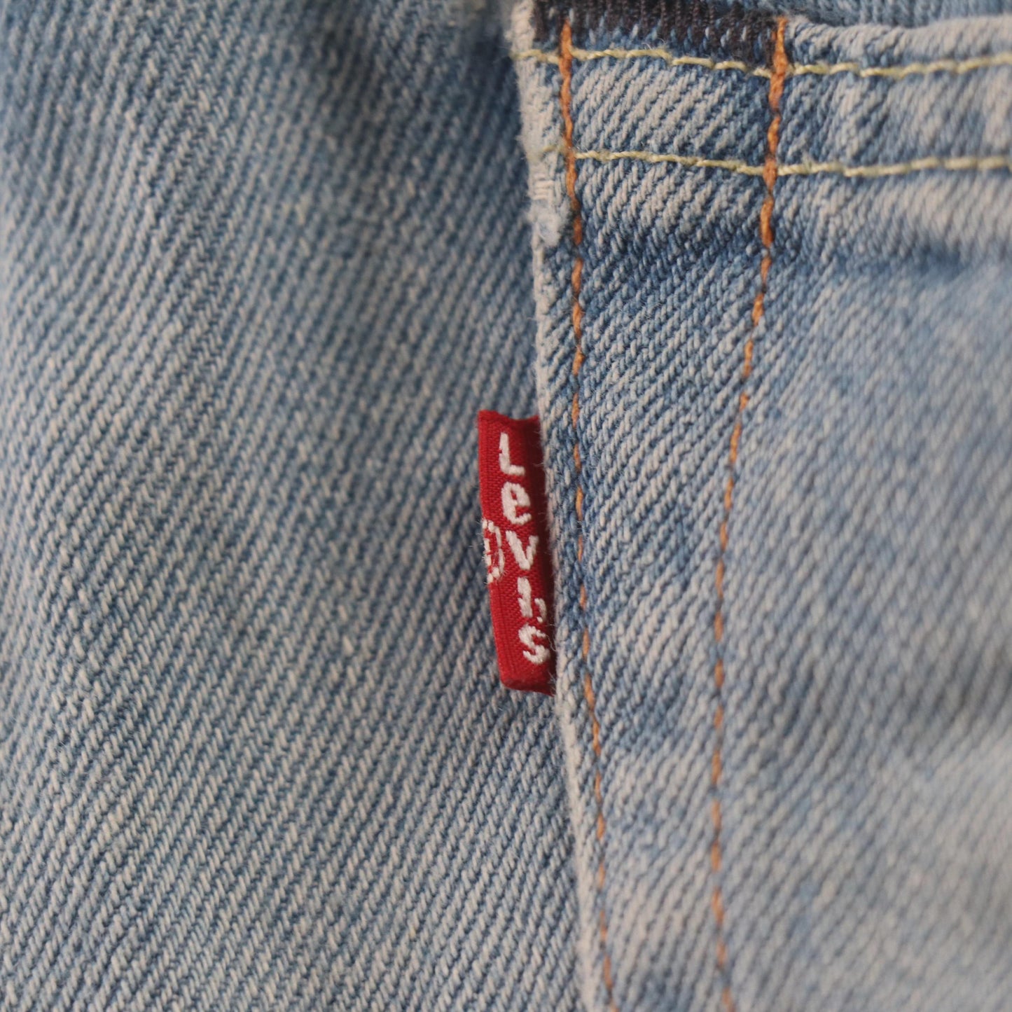 Levi's 527 Red Tab W34 L34 Bootcut Blue Denim Jeans