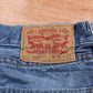 Levi's 505 Red Tab W38 L28 Straight Leg Regular Fit Blue Denim Jeans