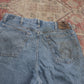 Wrangler W32 L33 Straight Leg Regular Fit Blue Denim Jeans