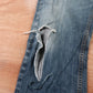 Levi's 513 Red Tab W34 L30 Straight Leg Slim Fit Blue Denim Jeans