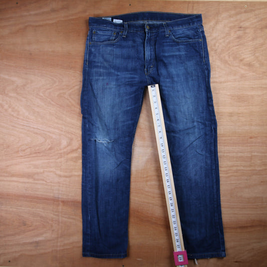 Levi's Red Tab W38 L29 Straight Leg Blue Denim Jeans