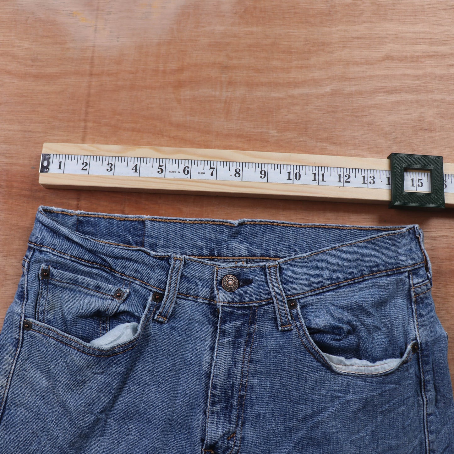 Levi's Red Tab W30 L30 Straight Leg Blue Denim Jeans
