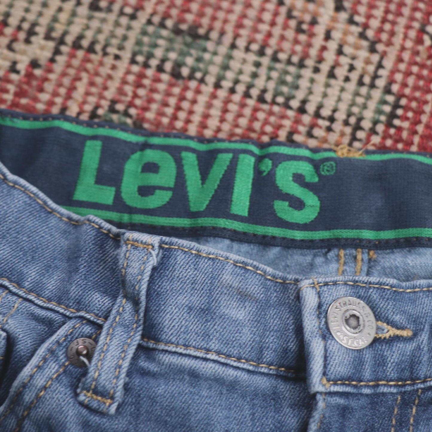 Levi's W28 L27 Skinny Blue Denim Jeans