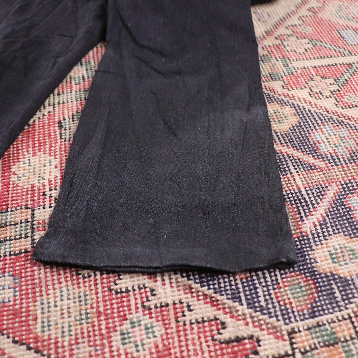 Lee W32 L28 Flared Black Denim Jeans