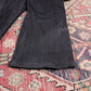 Lee W32 L28 Flared Black Denim Jeans