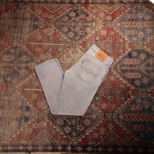 Levi's 511 W32 L28 Slim Fit Grey Denim Jeans