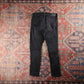 Levi's 710 Red Tab W28 L27 Skinny Black Denim Jeans