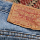 Levi's 550 W34 L30 Tapered Leg Relaxed Fit Blue Denim Jeans