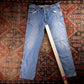 Wrangler W36 L31 Straight Leg Blue Denim Jeans