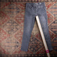 Levi's 311 Black Tab W32 L30 Skinny Grey Denim Jeans