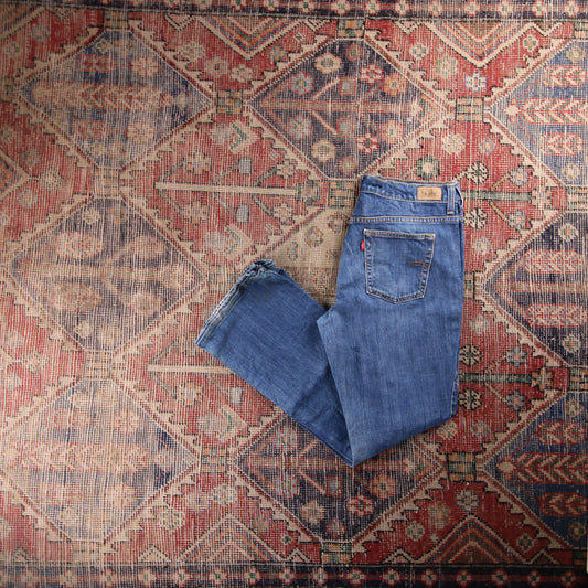 Levi's Red Tab W30 L29 Bootcut Blue Denim Jeans