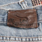 Lee W36 L30 Straight Leg Relaxed Fit Blue Denim Jeans