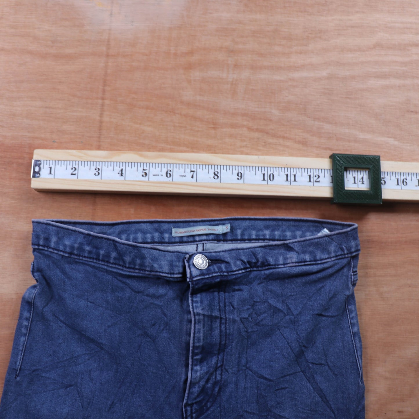 Levi's 332 Red Tab W28 L25 Super Skinny Blue Denim Jeans