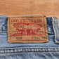 Levi's 516 Red Tab W32 L31 Slim Fit Blue Denim Jeans