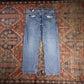 Levi's 559 W34 L26 Straight Leg Relaxed Fit Blue Denim Jeans