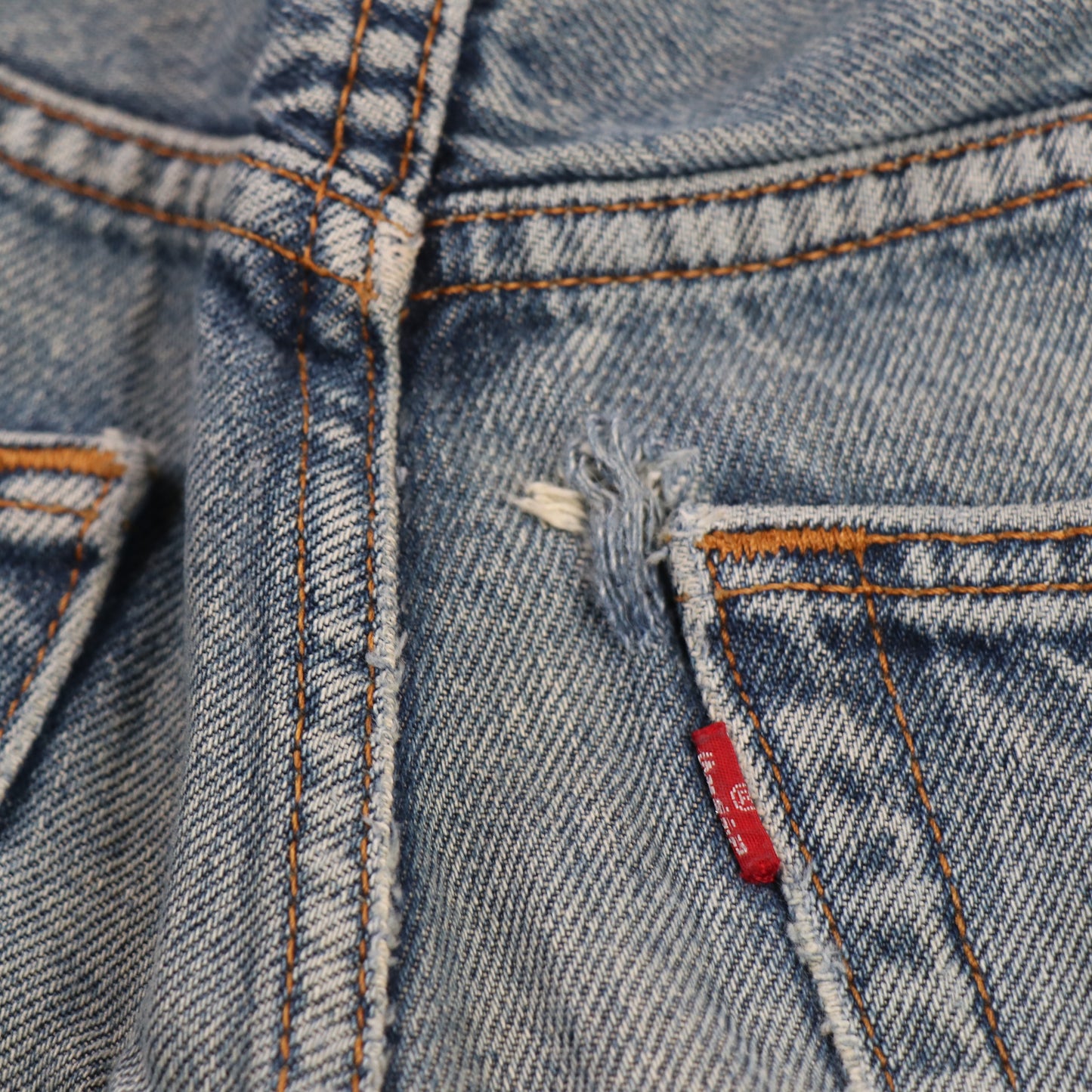 Levi's 505 W38 L32 Straight Leg Regular Fit Blue Denim Jeans