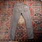 Levi's 512 W32 L30 Tapered Leg Slim Fit Grey Denim Jeans