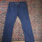 Lee W42 L30 Straight Leg Relaxed Fit Blue Denim Jeans
