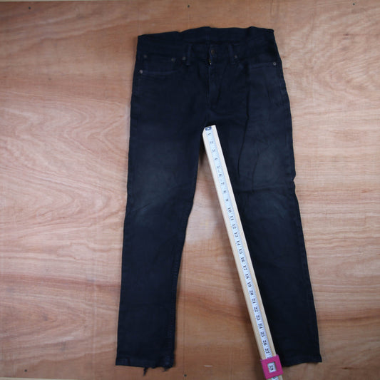 Levi's Red Tab W34 L29 Slim Black Denim Jeans