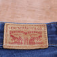 Levi's 712 Red Tab W28 L27 Slim Blue Denim Jeans