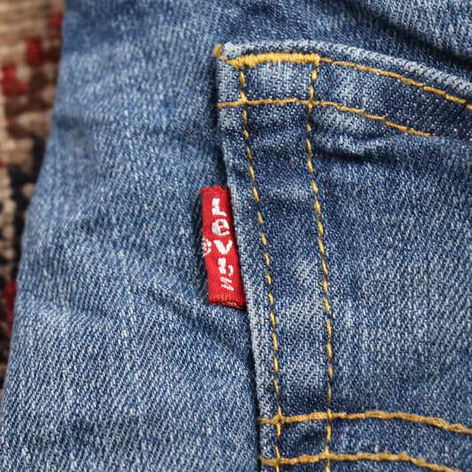 Levi's 502 W30 L30 Tapered Leg Regular Fit Blue Denim Jeans