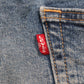 Levi's 505 Red Tab W30 L28 Straight Leg Regular Fit Blue Denim Jeans