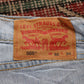 Levi's 505 Red Tab W26 L33 Straight Leg Regular Fit Blue Denim Jeans