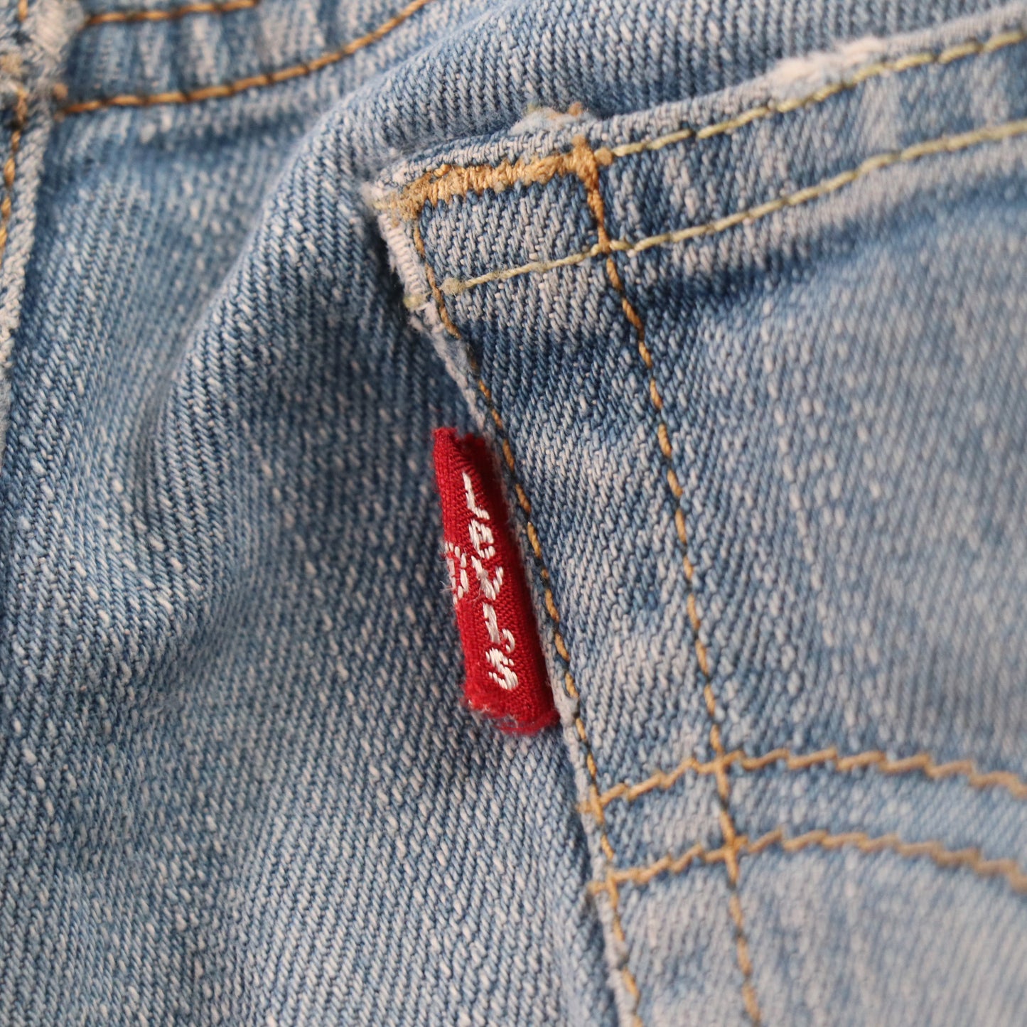 Levi's 512 Red Tab W34 L30 Tapered Leg Slim Fit Blue Denim Jeans