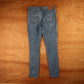 Levi's 711 Red Tab W30 L28 Skinny Classic Ripped Style Blue Denim Jeans