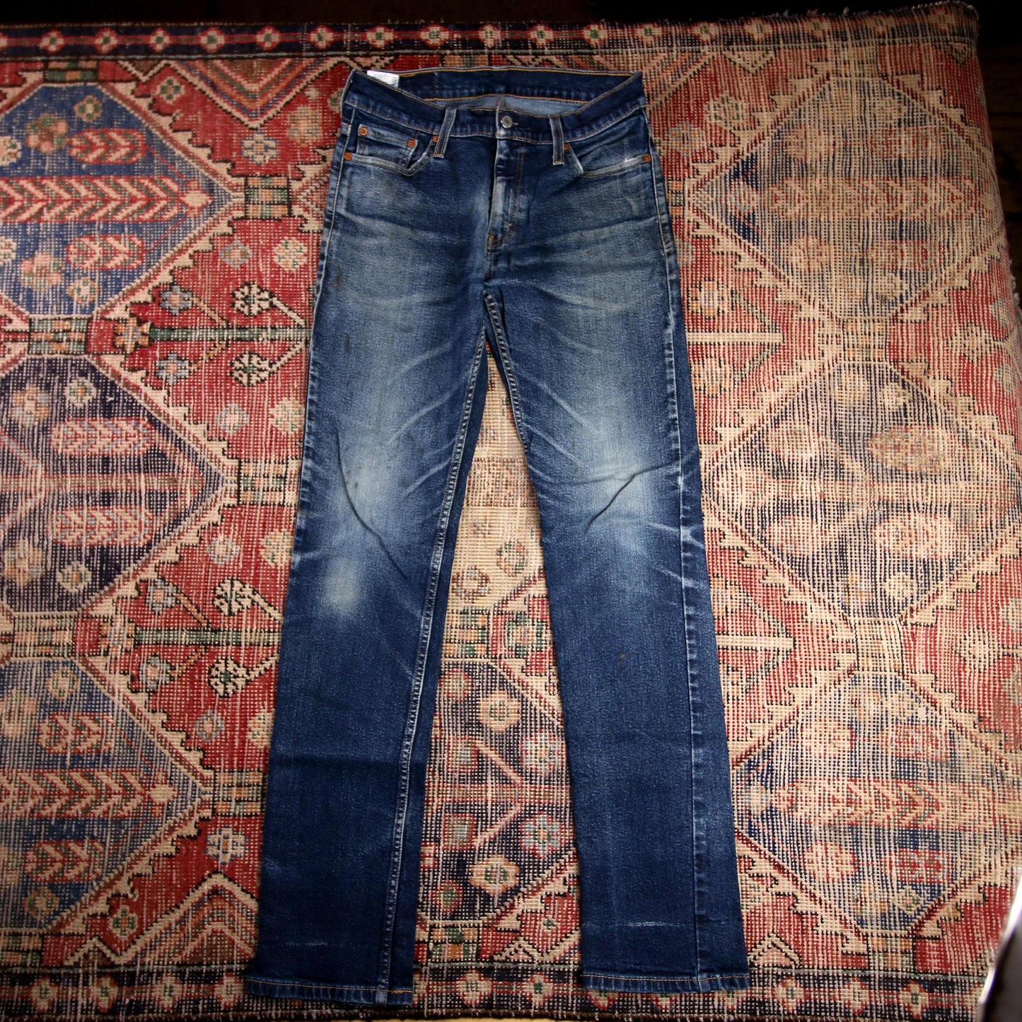 Levi's 514 W30 L33 Straight Leg Blue Denim Jeans