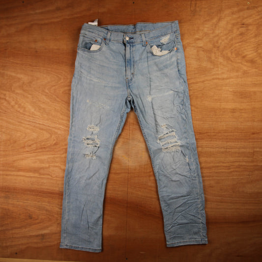 Levi's 511 Red Tab W36 L26 Slim Fit Blue Denim Jeans