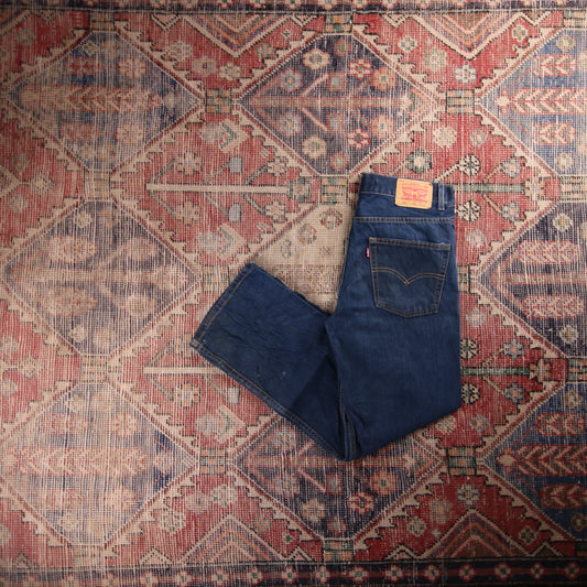 Levi's 550 Red Tab W28 L27 Tapered Leg Relaxed Fit Blue Denim Jeans