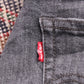Levi's W30 L25 Skinny Black Denim Jeans