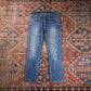 Levi's 511 W30 L26 Slim Fit Classic Ripped Style Blue Denim Jeans