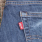 Levi's W34 L31 Slim Fit Blue Denim Jeans