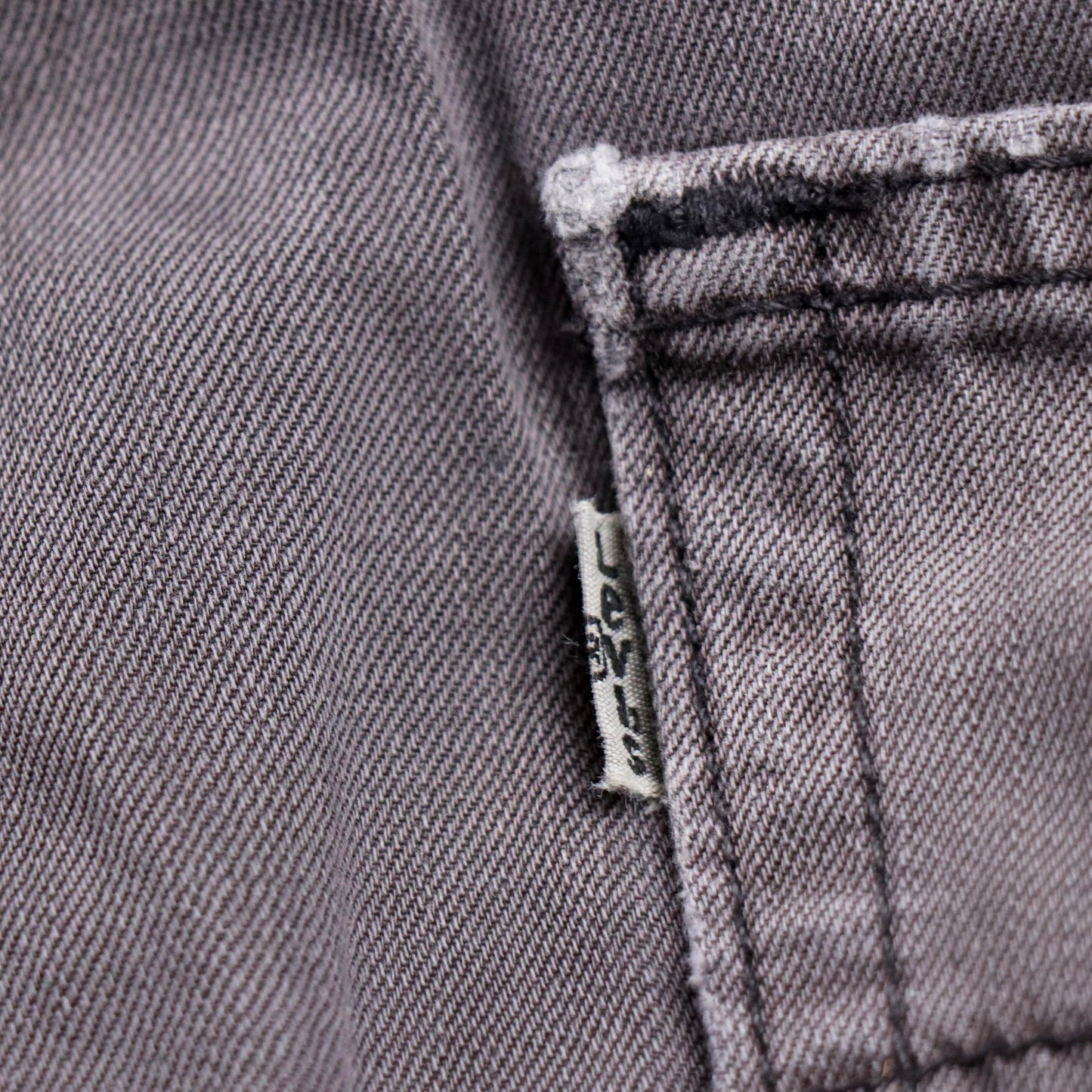 Levi's W30 L30 Straight Leg Regular Fit Grey Denim Jeans