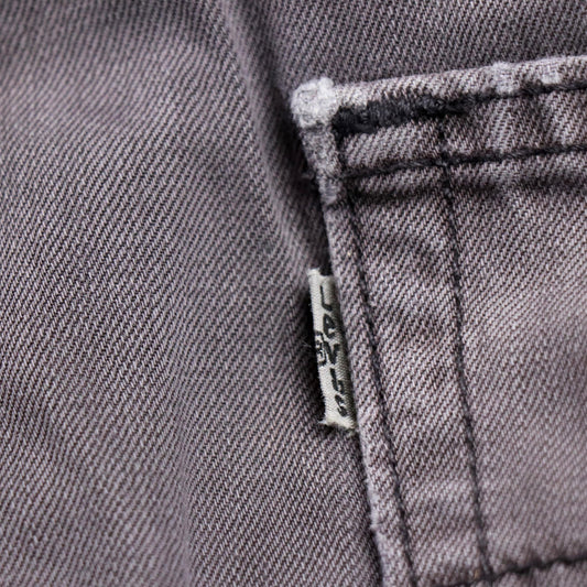 Levi's W30 L30 Straight Leg Regular Fit Grey Denim Jeans