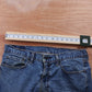 Levi's 505 Red Tab W34 L29 Straight Leg Regular Fit Blue Denim Jeans