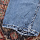 Levi's 513 W30 L30 Straight Leg Slim Fit Blue Denim Jeans