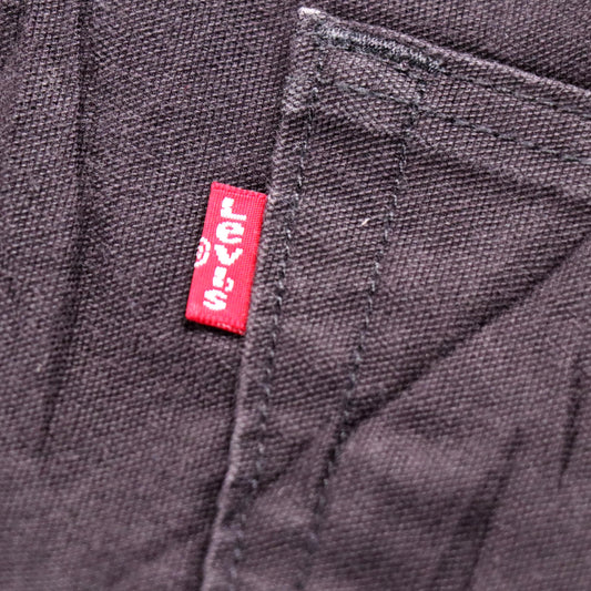 Levi's Workwear W40 L28 Straight Leg Black Denim Jeans