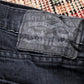 Levi's W36 L30 Straight :Leg Black Denim Jeans