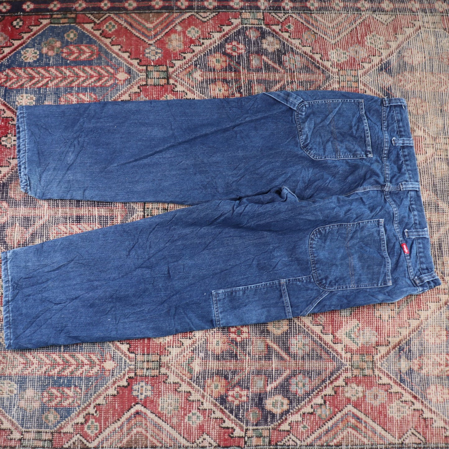 Wrangler W38 L28 Carpenter Blue Denim Jeans
