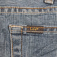 Lee W34 L29 Straight Leg Relaxed Fit Blue Denim Jeans