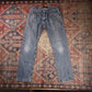 Lee W30 L30 Straight Leg Relaxed Fit Blue Denim Jeans