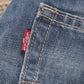 Levi's W32 L28 Straight Leg Blue Denim Jeans
