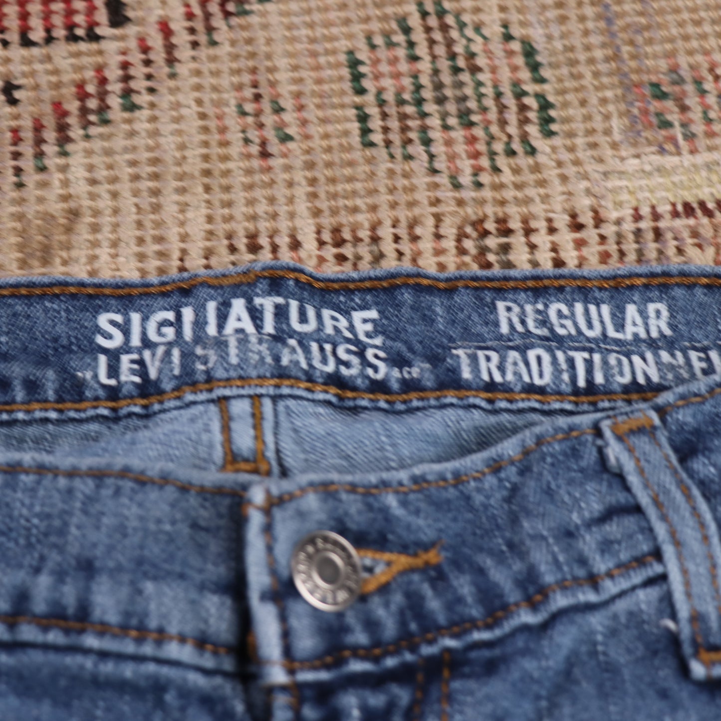 Levi's Signature W36 L30 Blue Denim Jeans