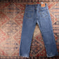 Levi's 514 Red Tab W28 L30 Straight Leg Blue Denim Jeans