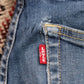 Levi's 520 W28 L31 Tapered Leg Slim Fit Blue Denim Jeans