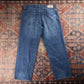 Levi's W36 L31 Bootcut Blue Denim Jeans
